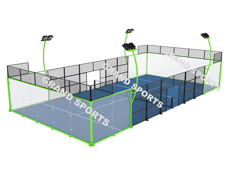 panoramic padel court