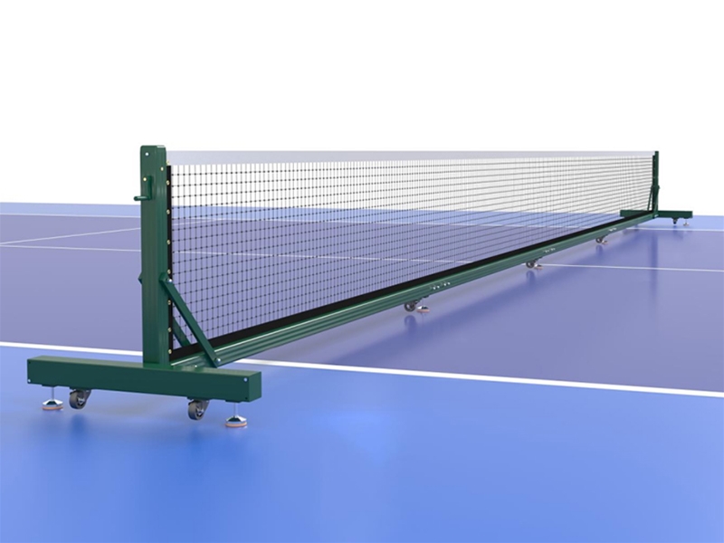 Wheeled Tennis Post & Net WQ-0004